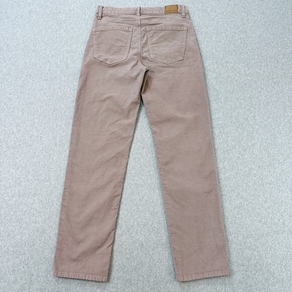 American Eagle Pants WMNS 2 Purple Corduroy Stretch 90s Straight Leg Regular Fit - Picture 4 of 7
